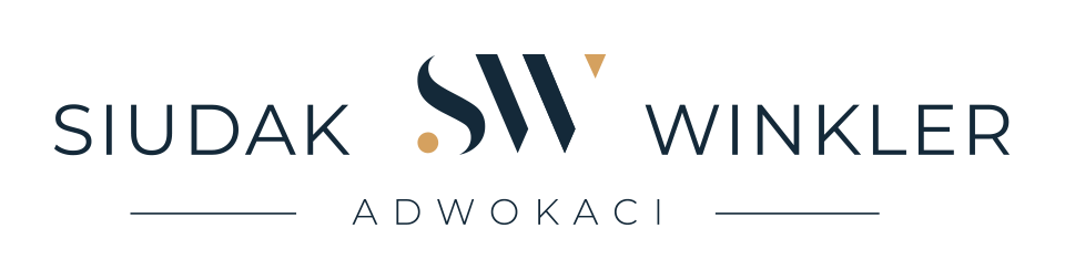 Siudak, Winkler - Adwokaci - logo poziome białe